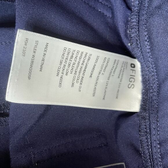 FIGS Technical Collection Scrubs Pants Womans Small Blue Yola Nurse Medical - Picture 6 of 6